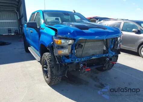 2023 Chevrolet Silverado 1500 4Wd Short Bed Custom Trail Boss из США, поврежденный, VIN 3GCUDCED6PG222874